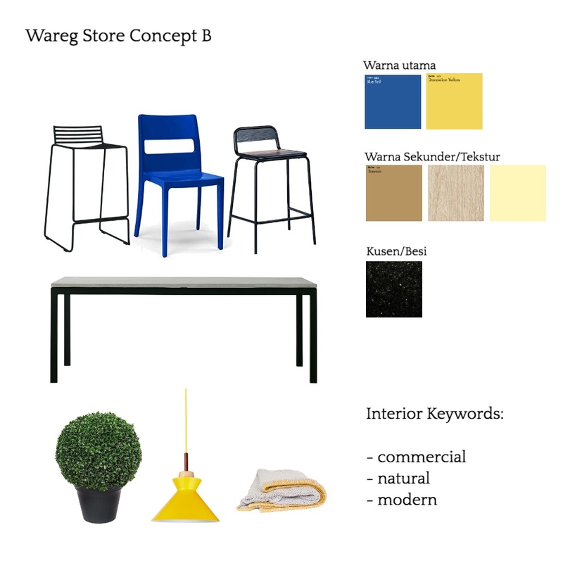 WAREG Concept B Mood Board by Andini Endah Pratiwi on Style Sourcebook