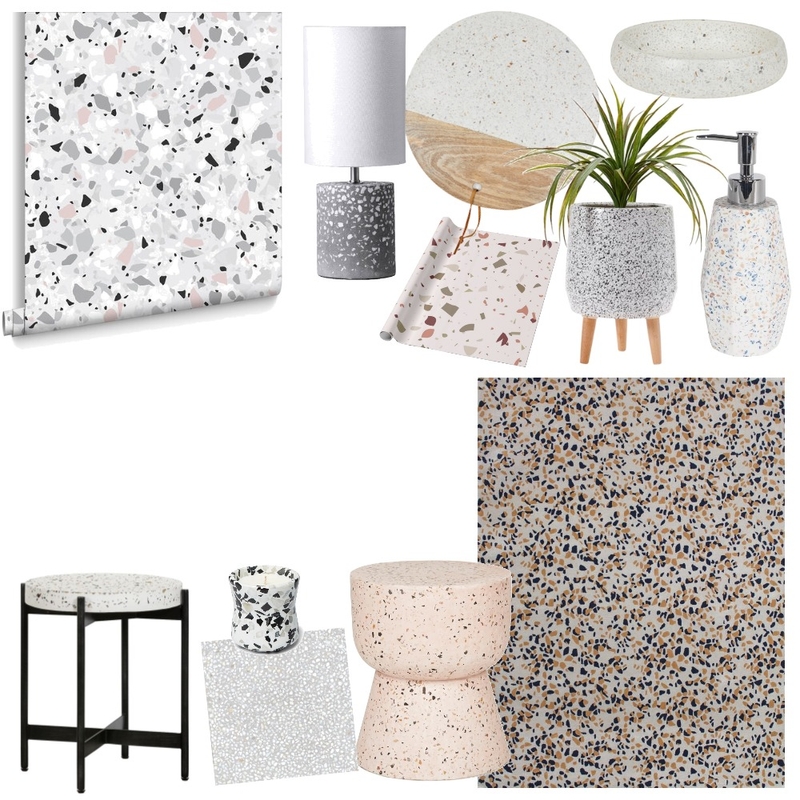 Terrazzo Mood Board by TLC Interiors on Style Sourcebook