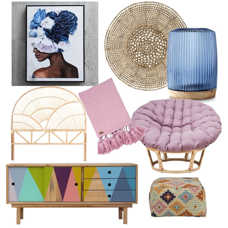 Rainbow Mood Board by Kylie Tyrrell on Style Sourcebook