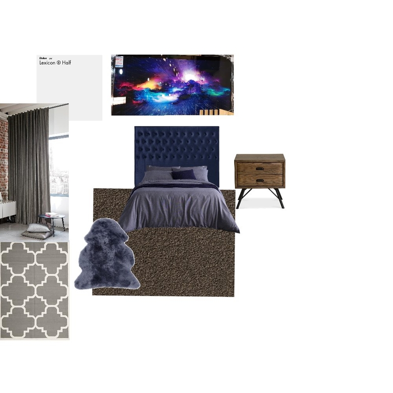 Todd's Bedroom Mood Board by AB Interior Design on Style Sourcebook