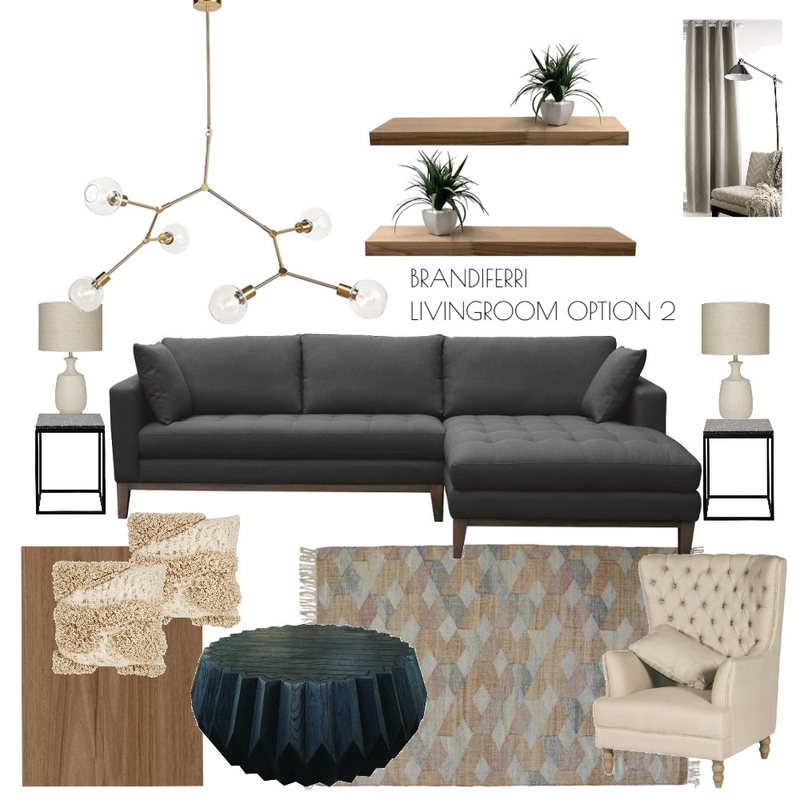 Dre and Yosh's Livingroom Option 2 Mood Board by AlexisK on Style Sourcebook