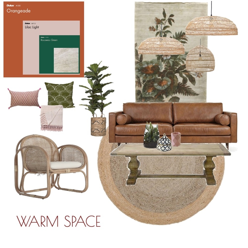 Warm rattan space Interior Design Mood Board by Evelin.lukacs Warm rattan space Interior Design Mood Board by Evelin.lukacs