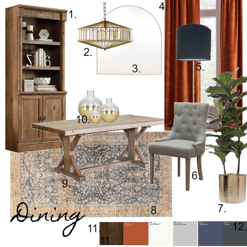 Dining Mood Board by h_mcfarlane on Style Sourcebook