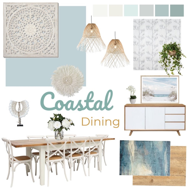 IDI Module 9 Dining Room Mood Board by Knockykneez on Style Sourcebook