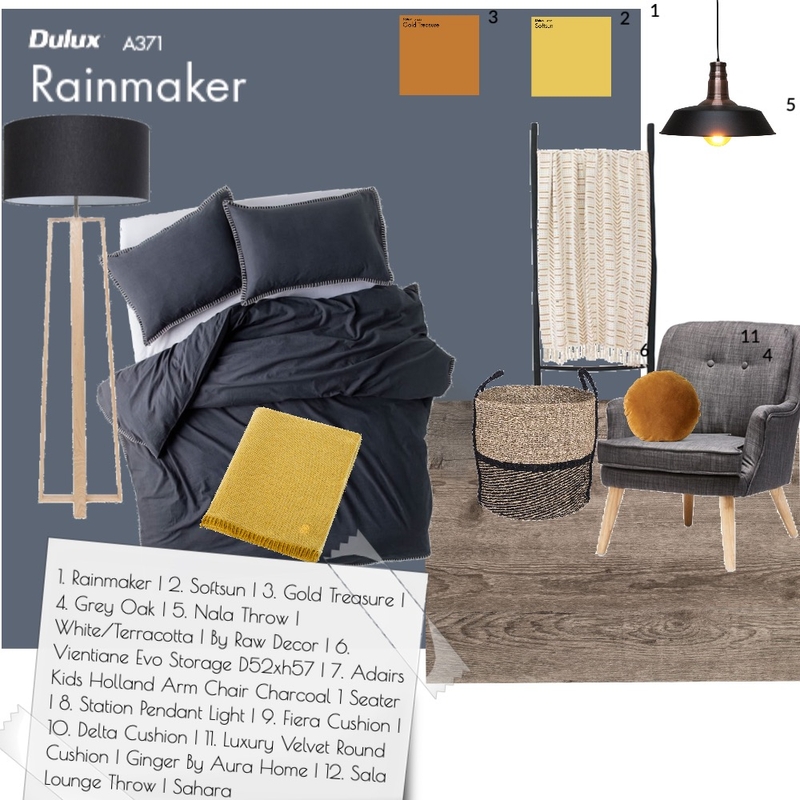 Dark Mood Board by Sidney on Style Sourcebook