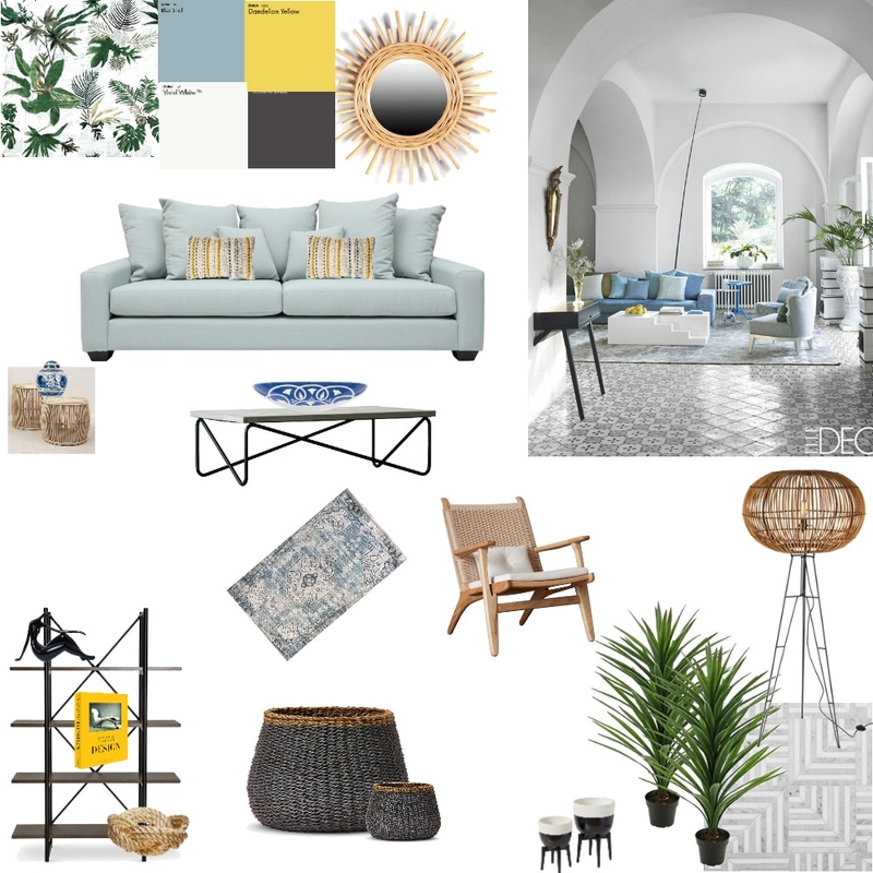 Corfu Interior Design Mood Board by Burce