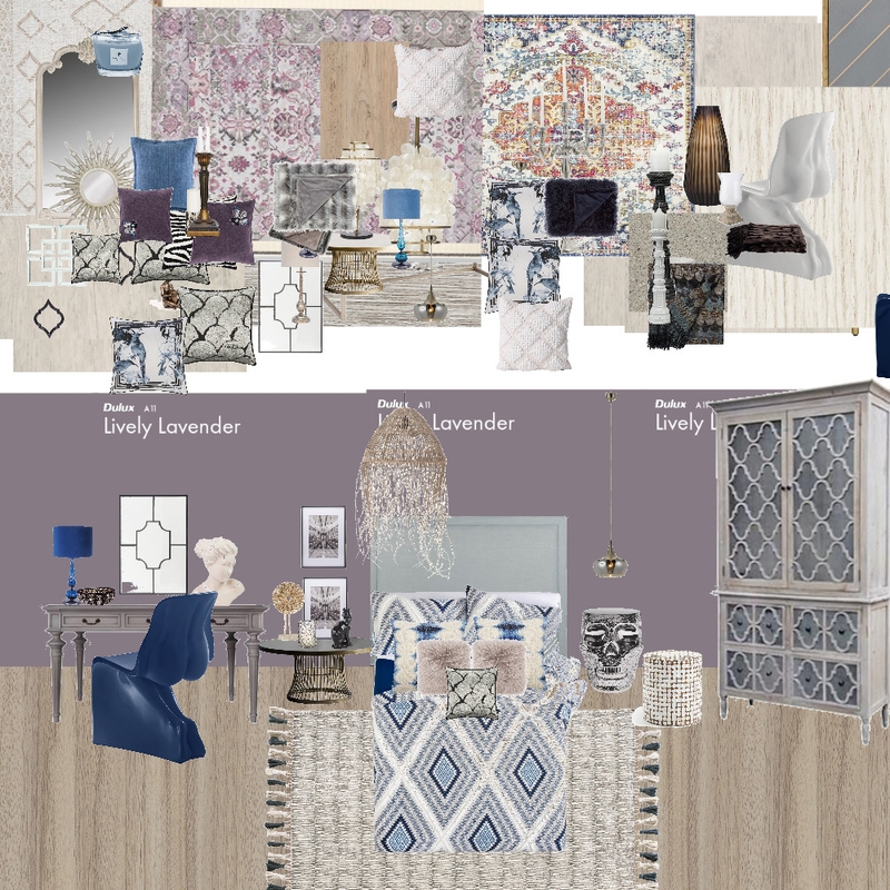 little lady bedroom Interior Design Mood Board by katiagelfer