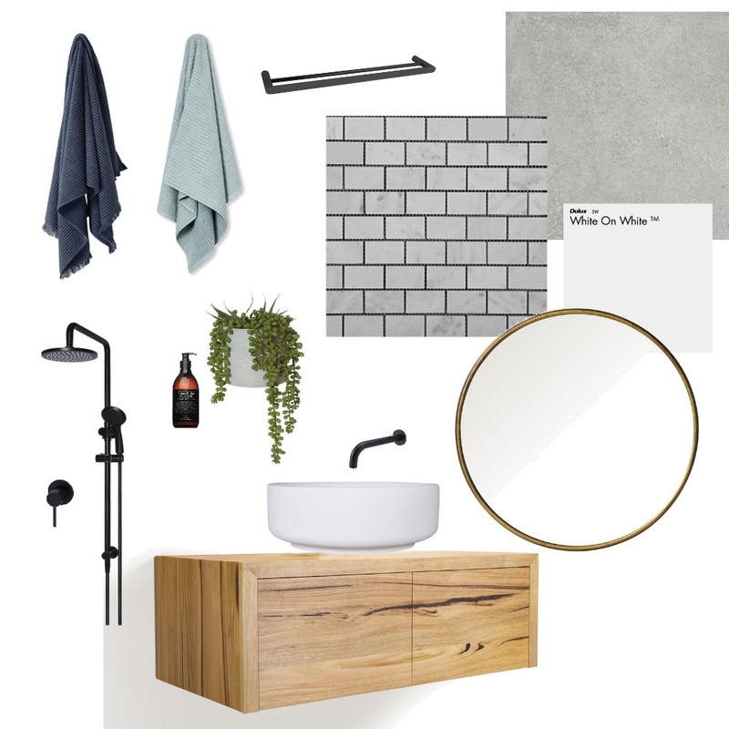 Top Floor Bathroom Mood Board by Gingerandsalt on Style Sourcebook