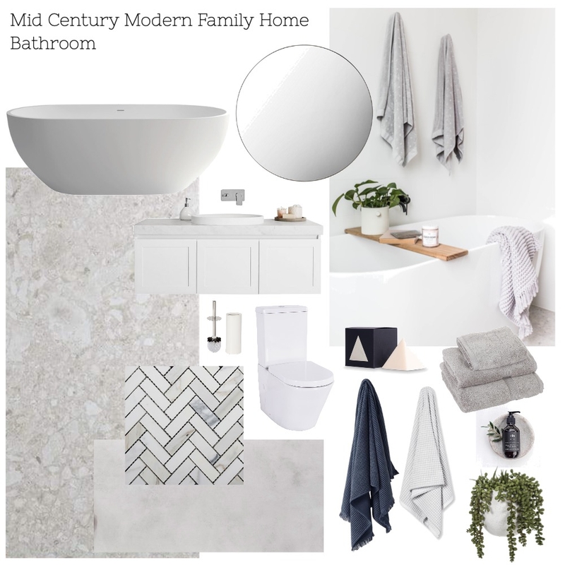 Bathroom Mood Board by ErinPetracco on Style Sourcebook