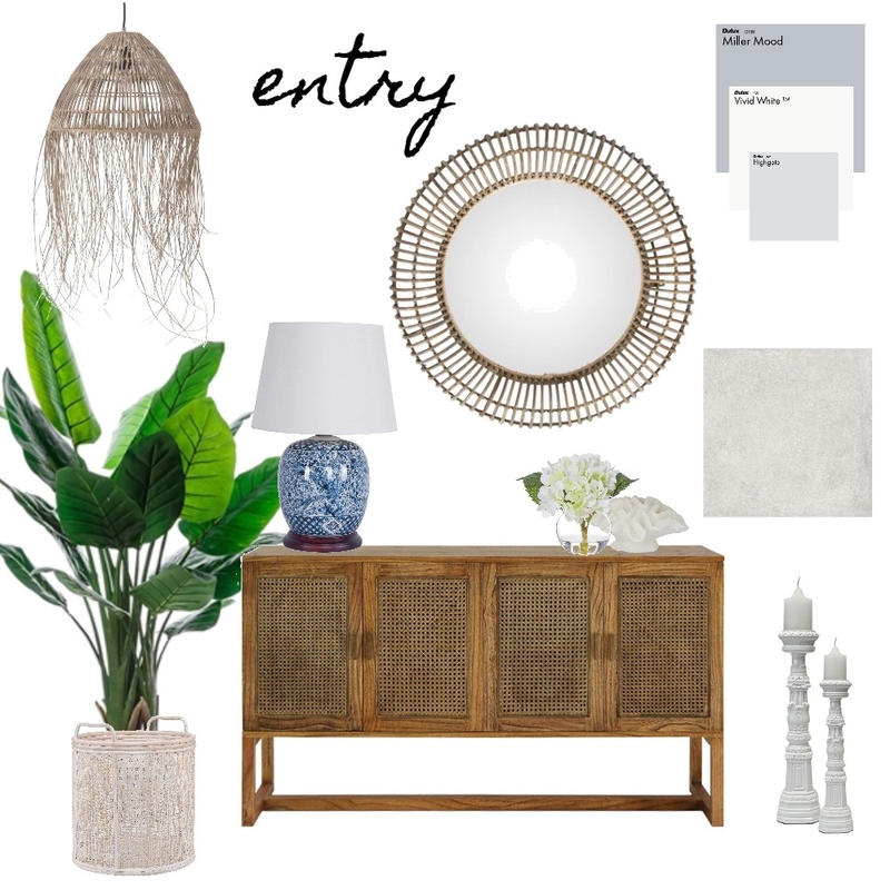 Entry Mood Board by hauss of styling on Style Sourcebook
