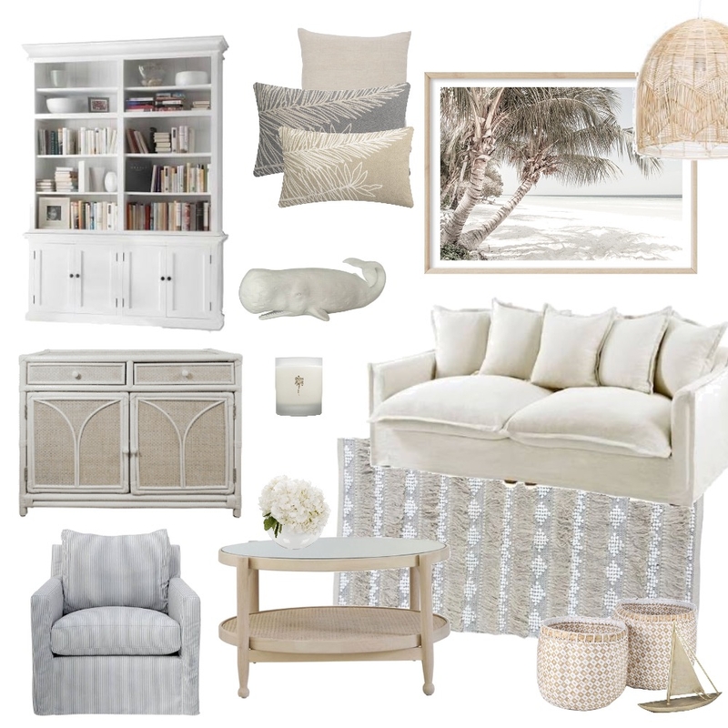 Coastal hamptons Mood Board by Oleander & Finch Interiors on Style Sourcebook