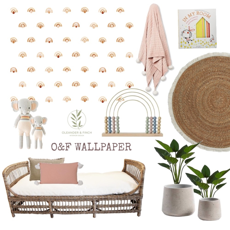 O&amp;F WALLPAPER Mood Board by Rhiannon Lee, Oleander & Finch Interiors on Style Sourcebook