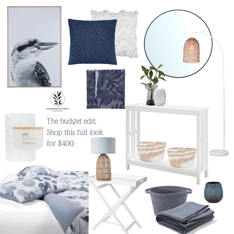 Budget styling 1 Mood Board by Rhiannon Lee, Oleander & Finch Interiors on Style Sourcebook
