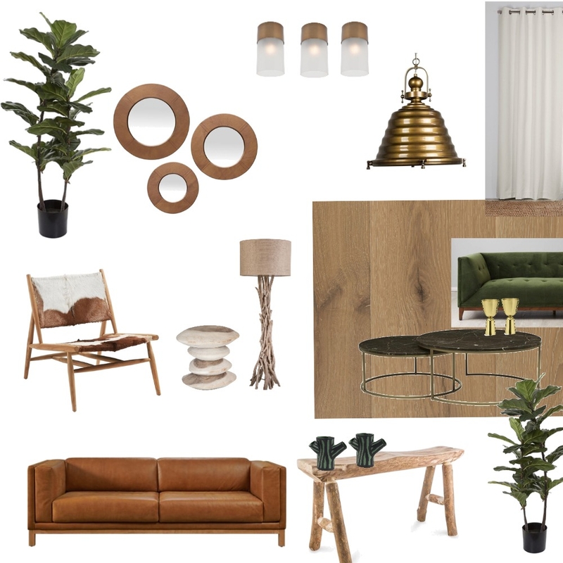 wood &amp; iron Mood Board by aviva on Style Sourcebook