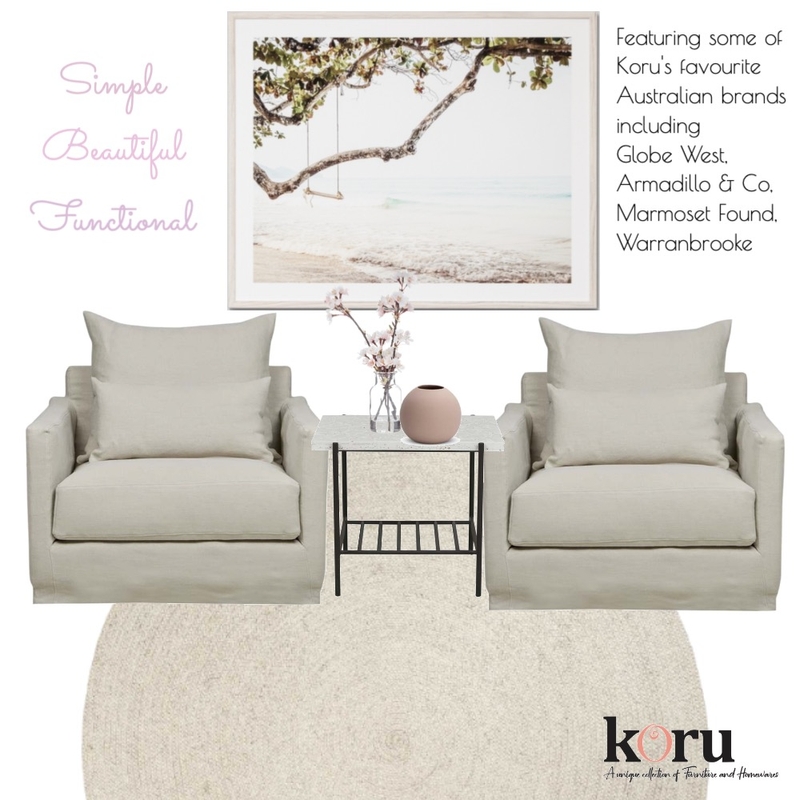 koru lounge Mood Board by stylebeginnings on Style Sourcebook