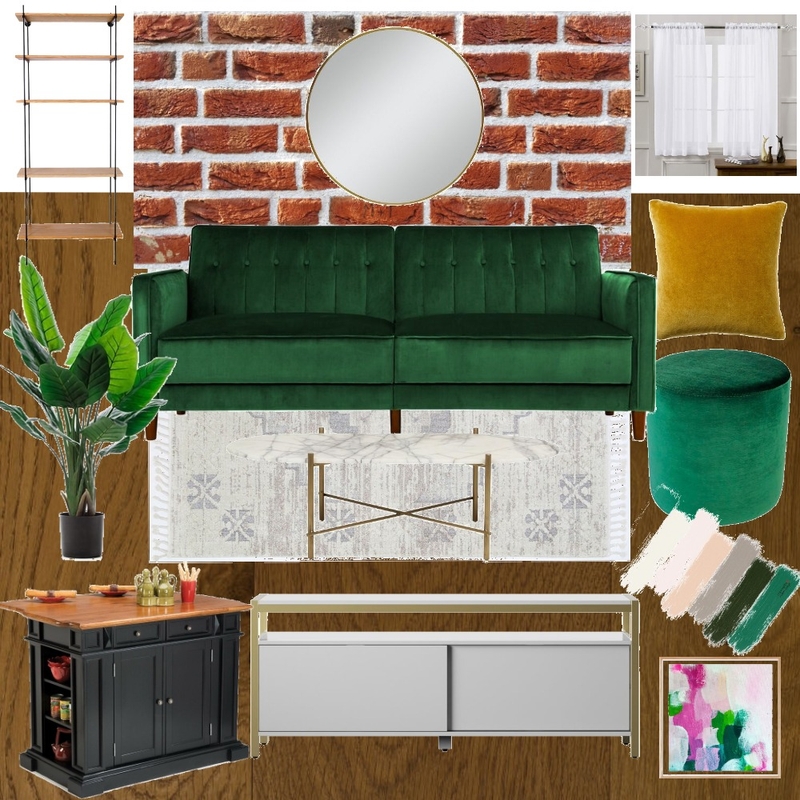 EdCor Chic Living Space Mood Board by ooghedo on Style Sourcebook