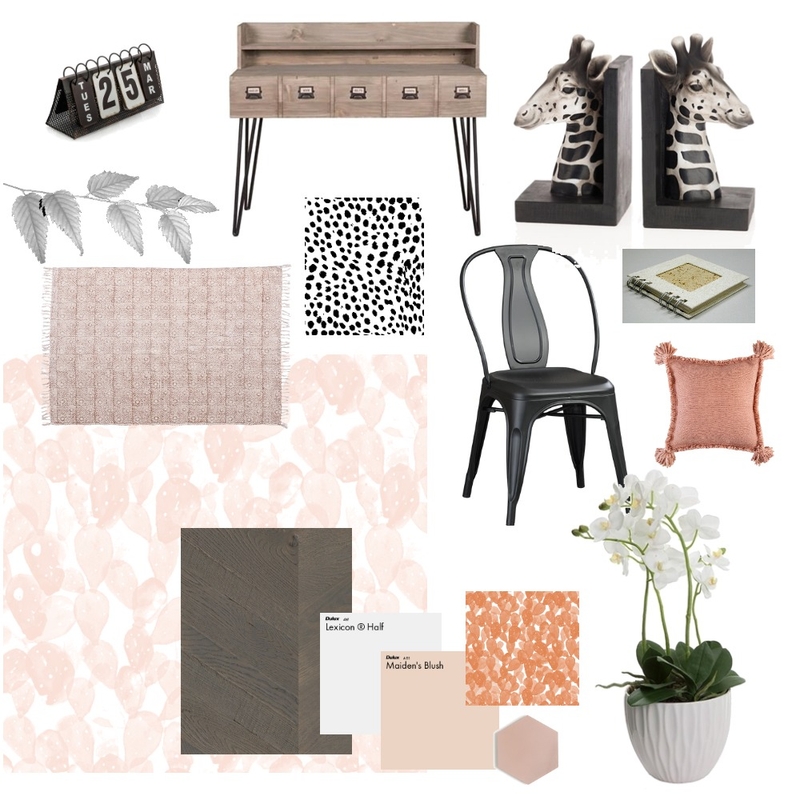Study Mood Board by Heart & Hearth Studio on Style Sourcebook
