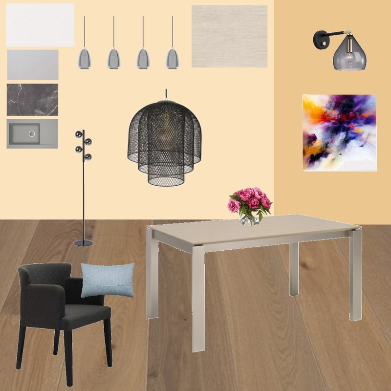 Moodboard_Essküche Interior Design Mood Board by ilva