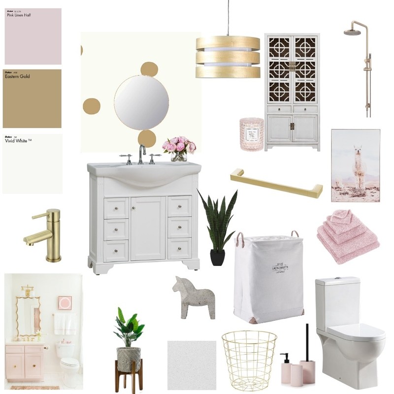 Girls Bathroom Mood Board by jennadunlop on Style Sourcebook