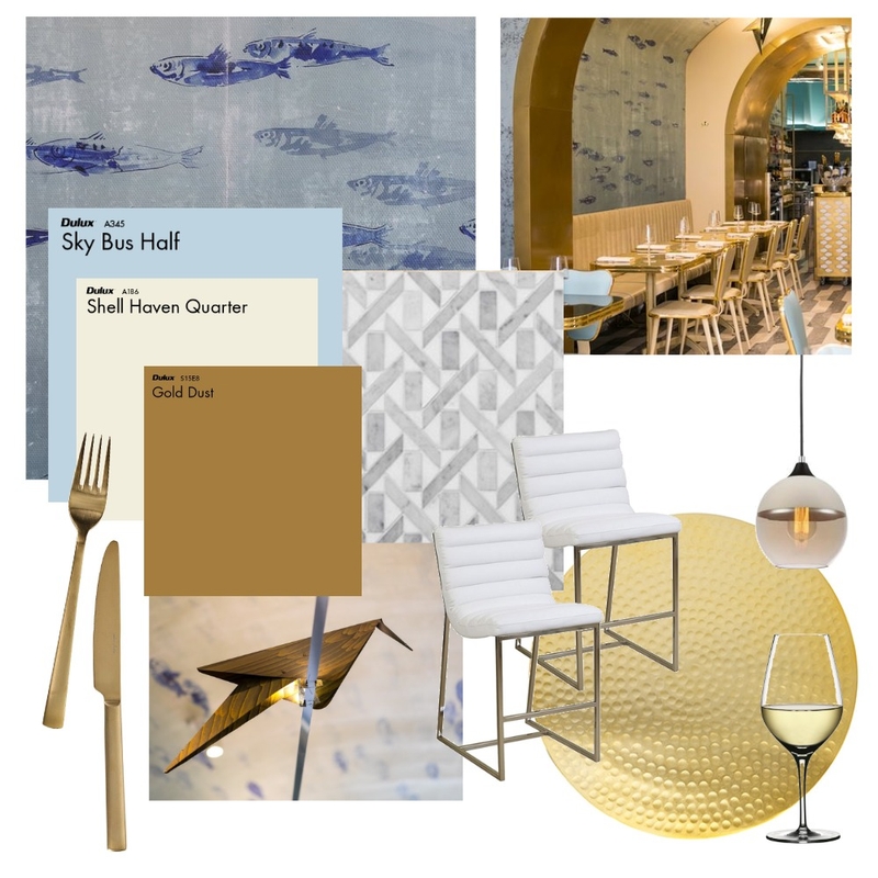 Pesciolino Case Study Mood Board by antheajoshua on Style Sourcebook