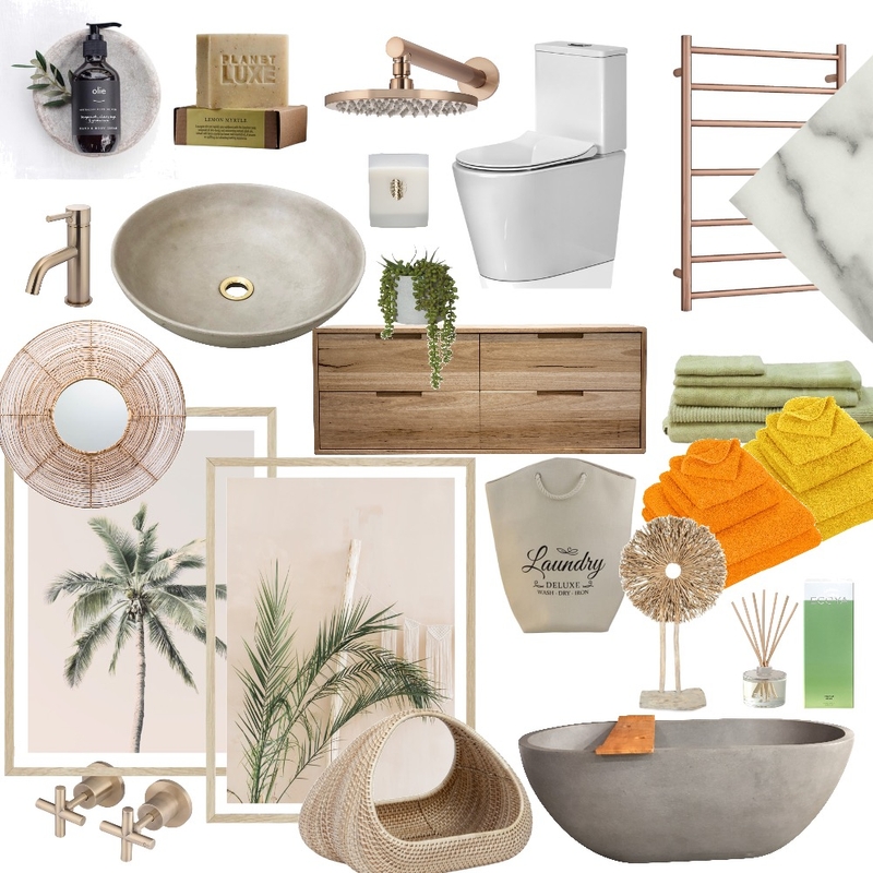 Bathroom Contemporary Interior Design Mood Board by InteriorsBySophie Bathroom Contemporary Interior Design Mood Board by InteriorsBySophie