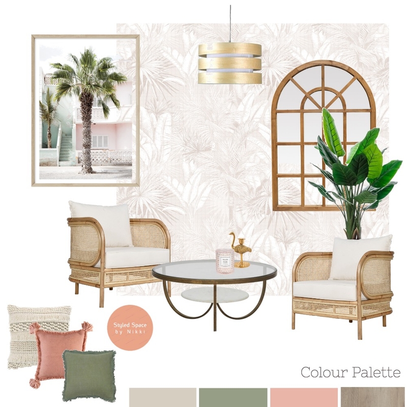 Boho Interior Design Mood Board by styledspacebynikki Boho Interior Design Mood Board by styledspacebynikki
