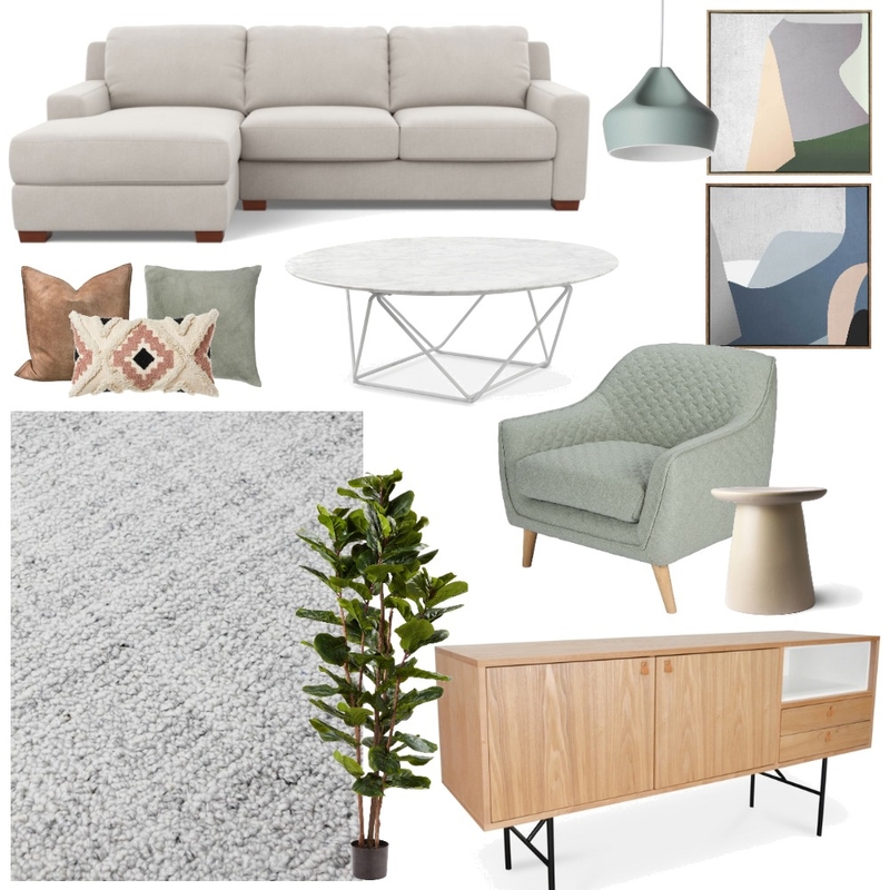 LIZ LIVING ROOM Mood Board by TLC Interiors on Style Sourcebook