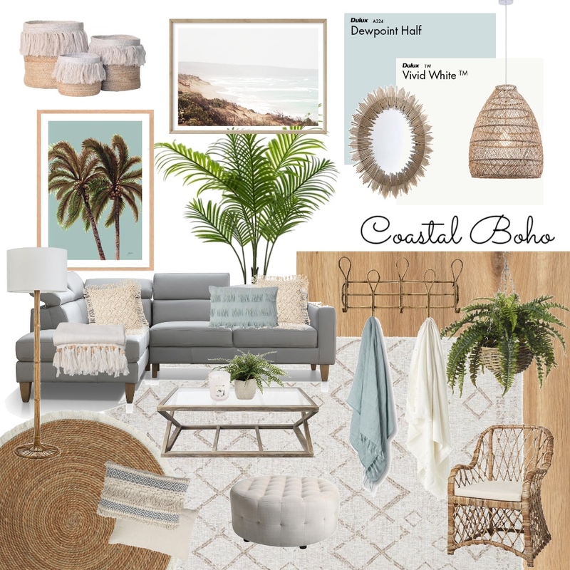 Coastal Boho Mood Board by Tegan_Harris on Style Sourcebook