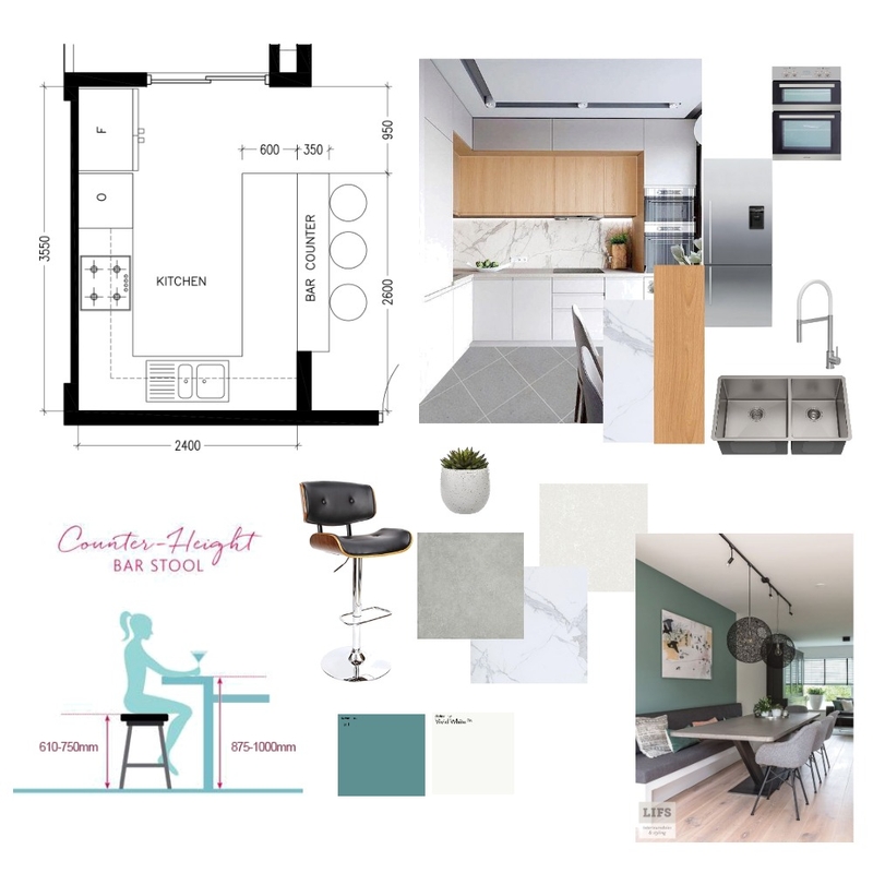 FW Kitchen Mood Board by inadhim on Style Sourcebook