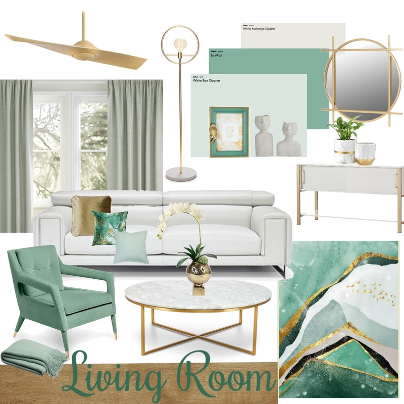 Living Room Mood Board Mood Board by kirigall on Style Sourcebook