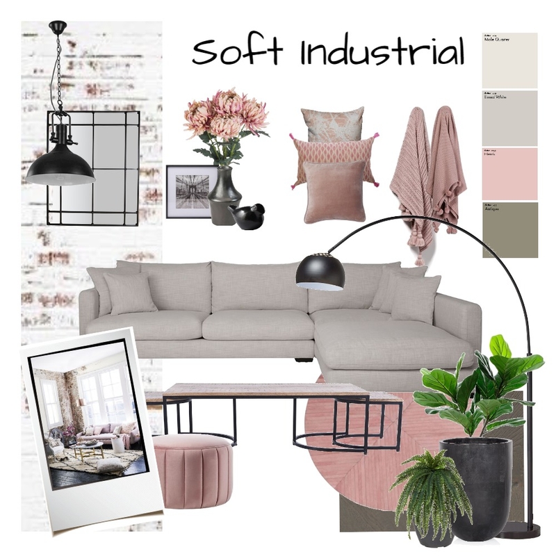 Mod 3 - 2 Interior Design Mood Board by LGalloway