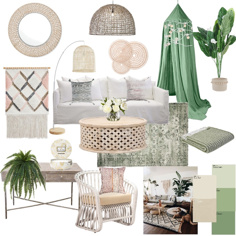 Boho Chic Mood Board by YANNII on Style Sourcebook