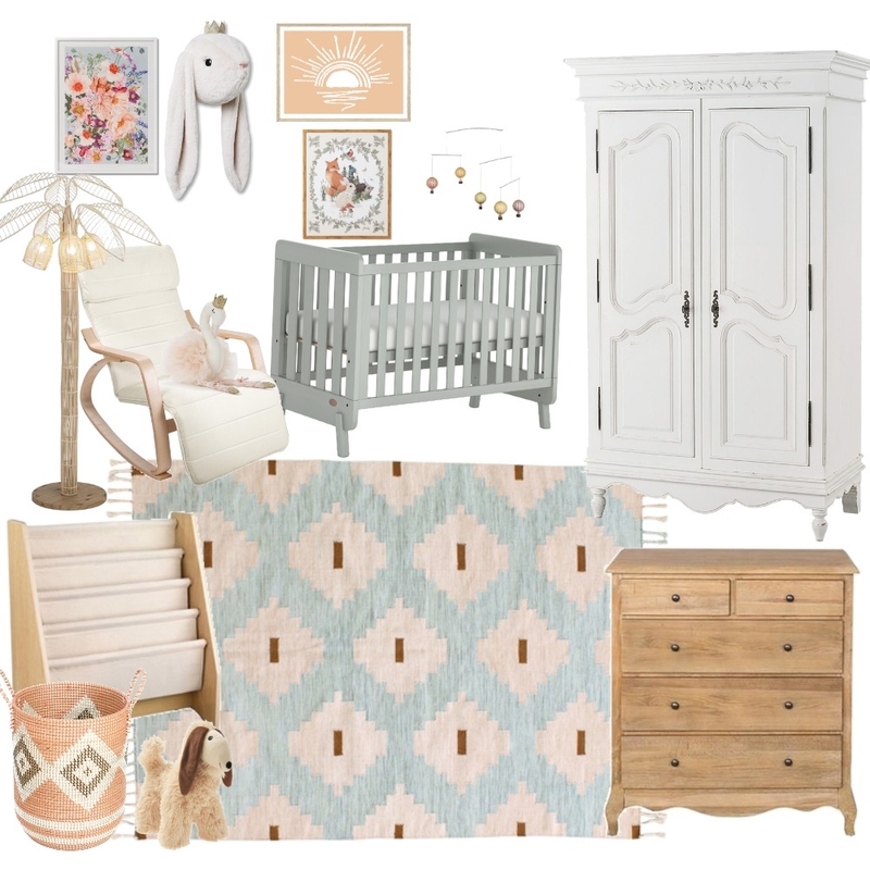 girls nursery Mood Board by Claudkat on Style Sourcebook