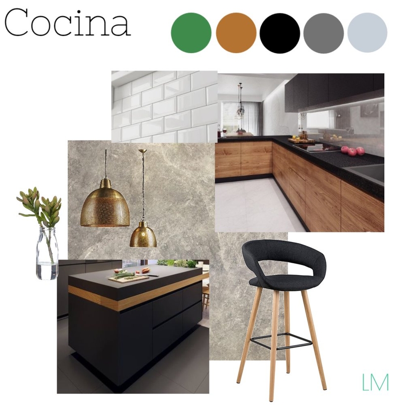 Cocina final Interior Design Mood Board by ludmilamartinez