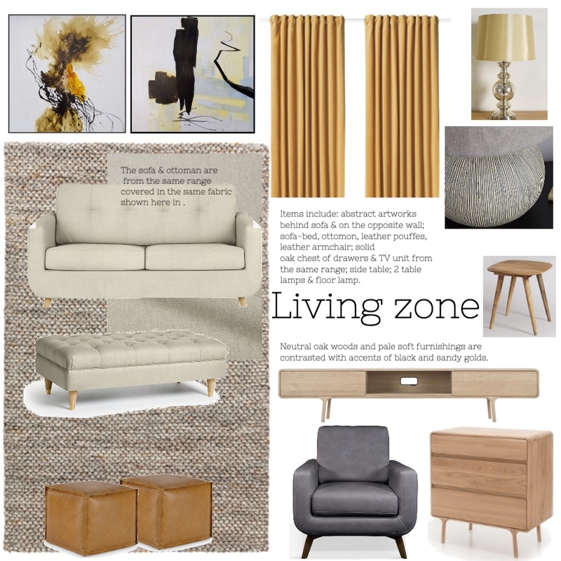 Living zone Mood Board by DebiAni on Style Sourcebook