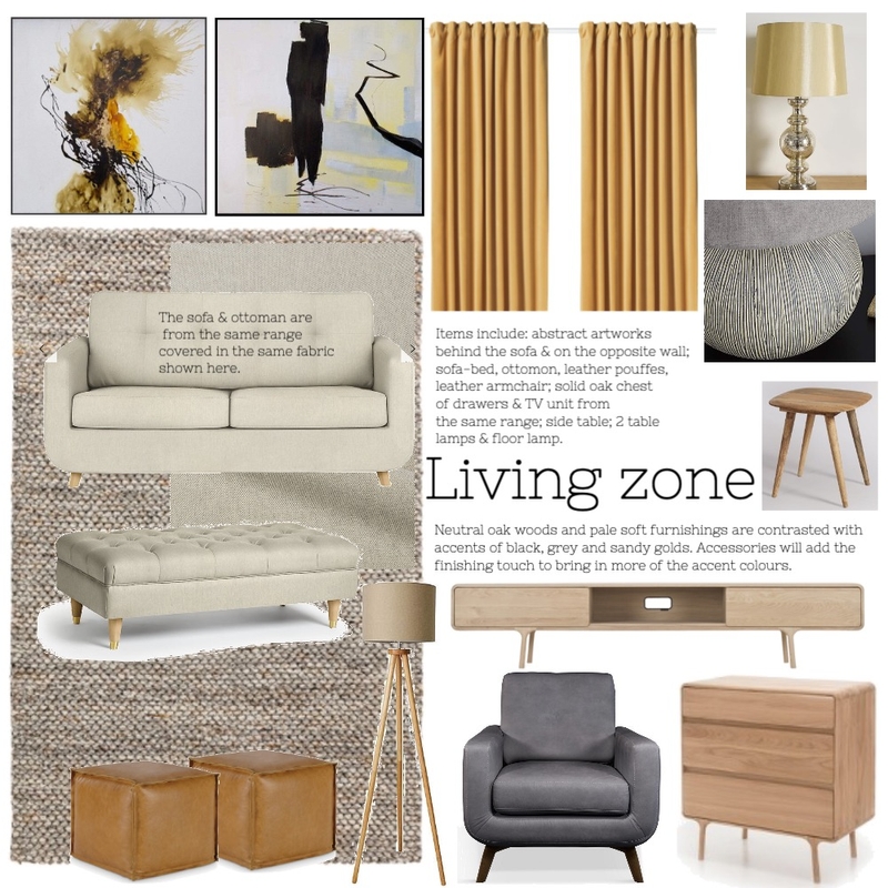 Living zone Mood Board by DebiAni on Style Sourcebook