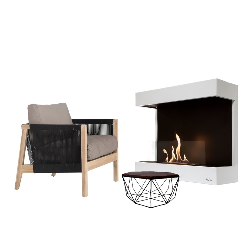 Lareira Etanol Clearfire Interior Design Mood Board by RitaVictorino