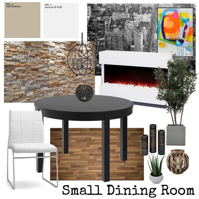 Small Condo Dining Room Mood Board by patriclarke on Style Sourcebook