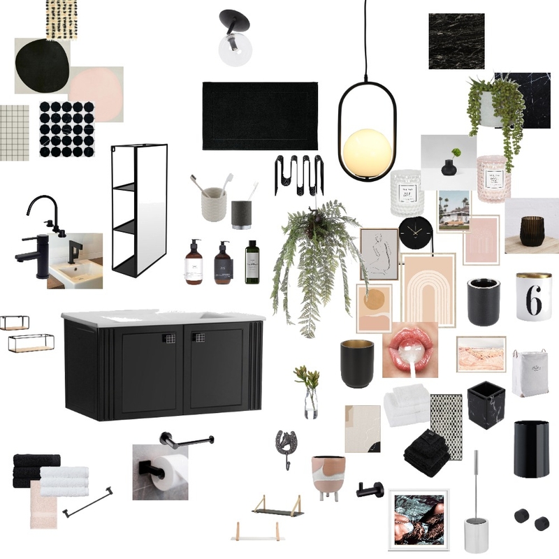 SDB Ideas stuff Interior Design Mood Board by Dripping.Design