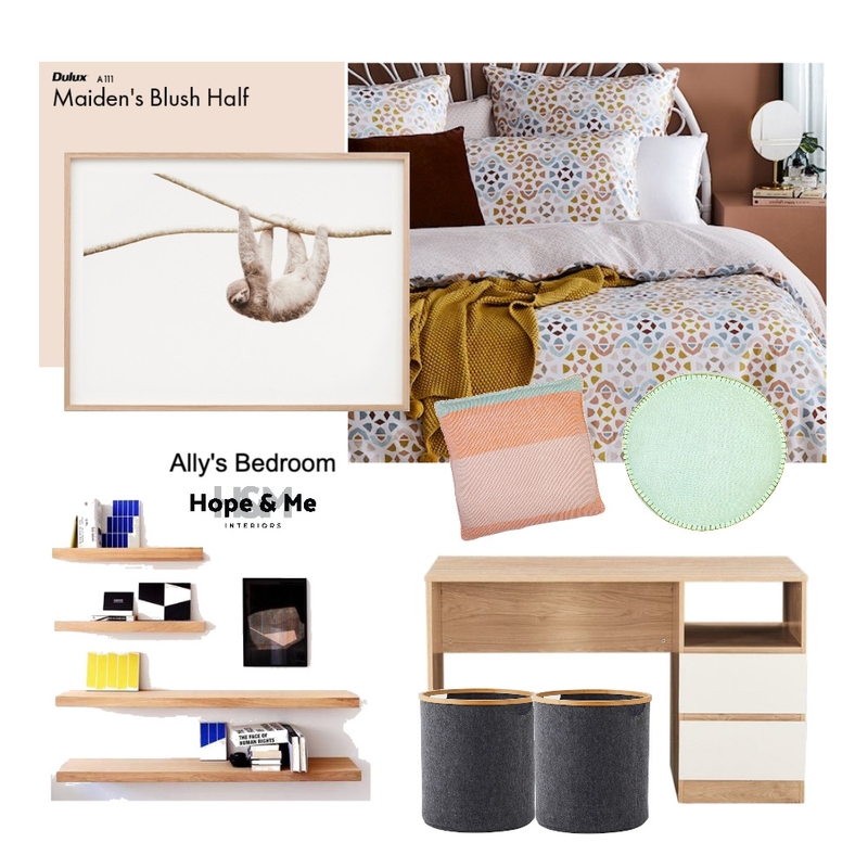 Ben & Rachel - Ally's Room Mood Board by Hope & Me Interiors on Style Sourcebook