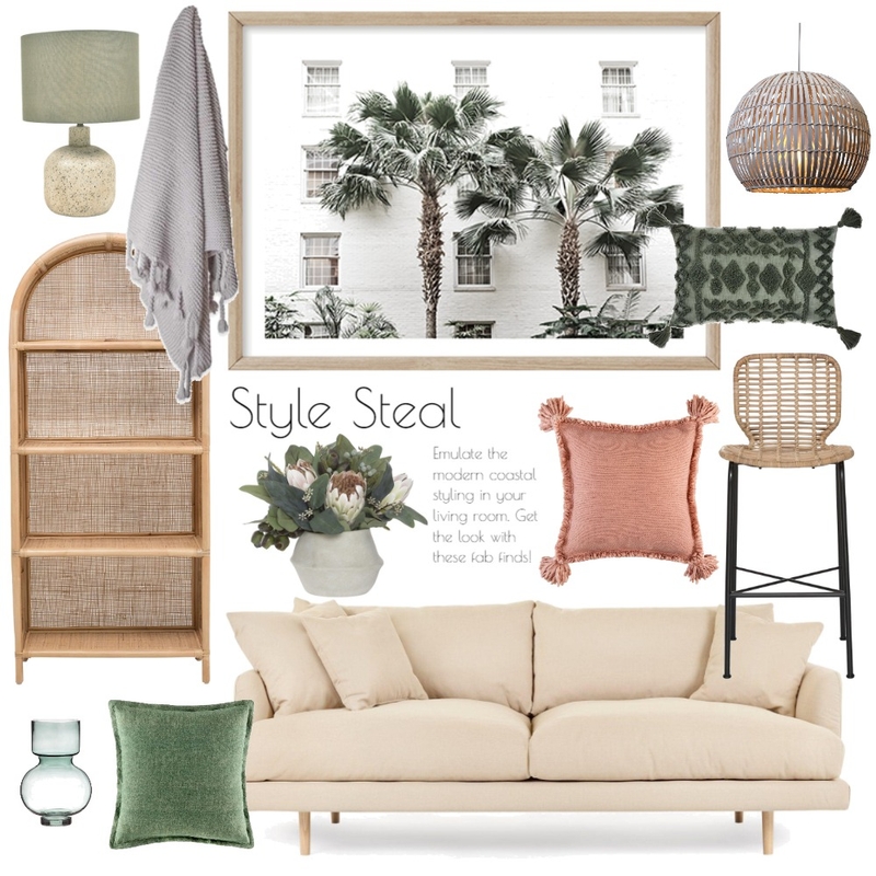 Modern Coastal Style Mood Board by Lisa Hunter Interiors on Style Sourcebook