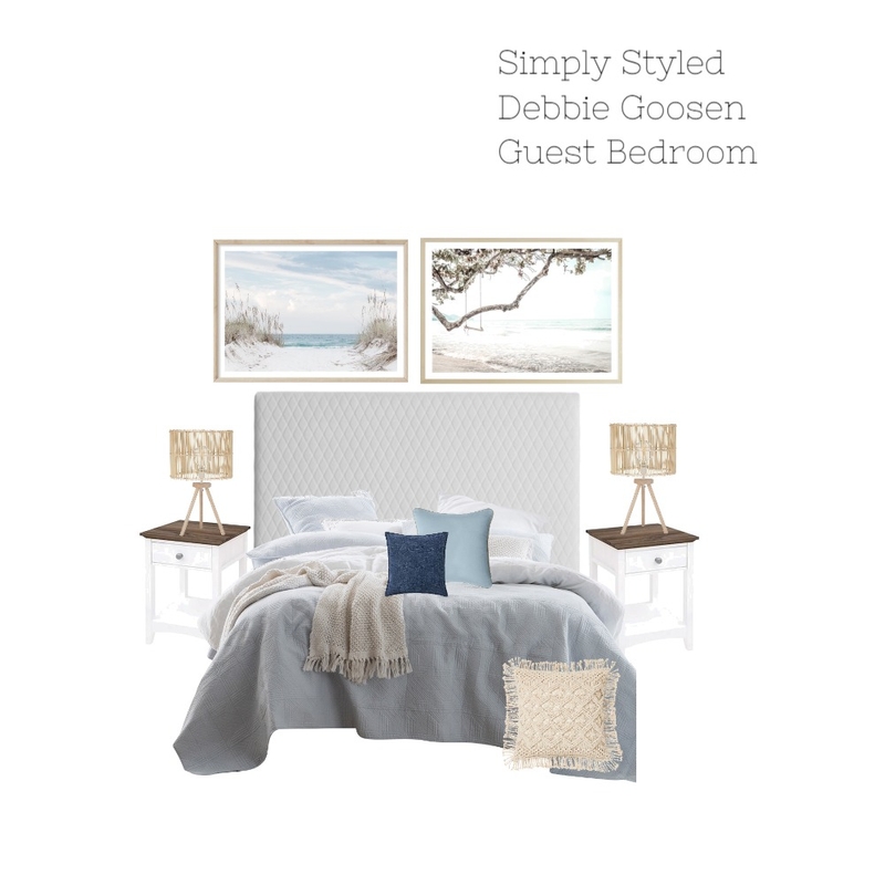 Debbie Goosen Guest Bedroom v2 Mood Board by Simply Styled on Style Sourcebook