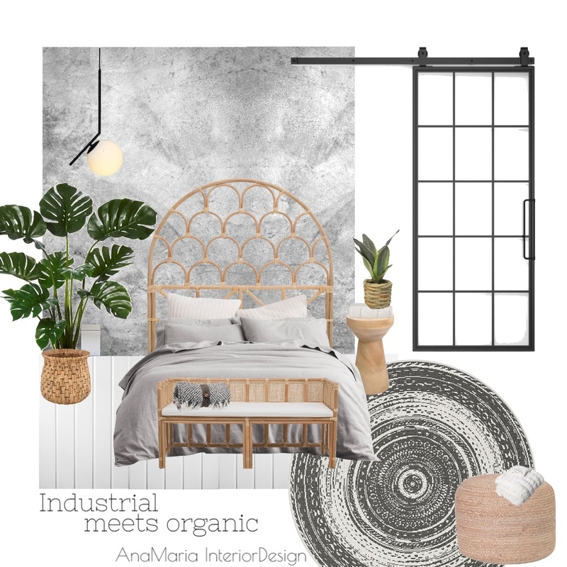 Industrial Meets Organic Mood Board by Ana Maria Jurado on Style Sourcebook