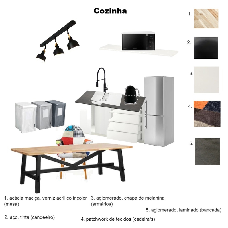 Moodboard cozinha - coworking Mood Board by carolina140699 on Style Sourcebook