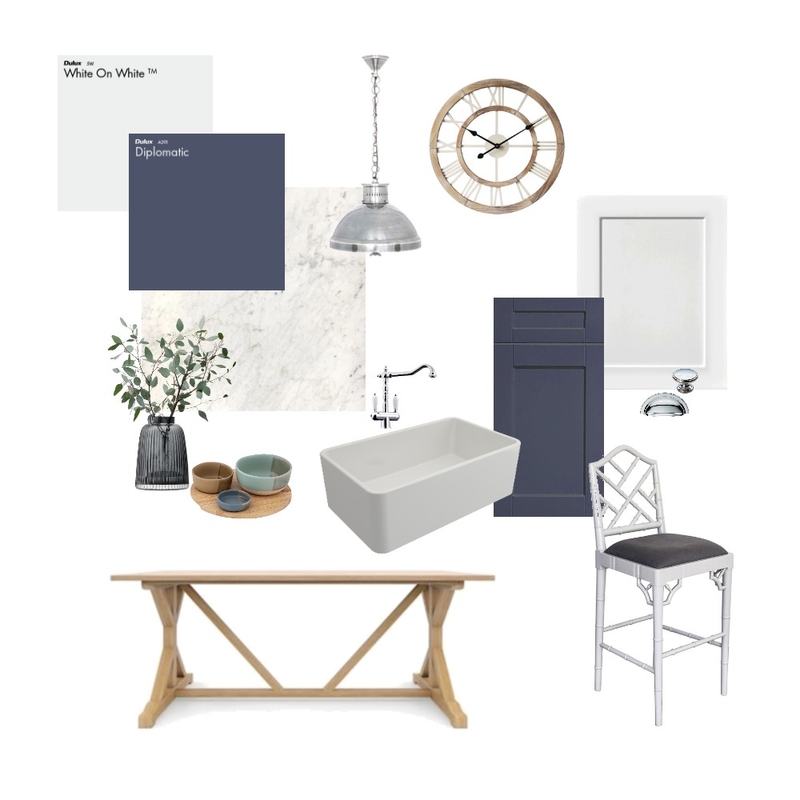 Hamptons Kitchen Mood Board by KMR on Style Sourcebook