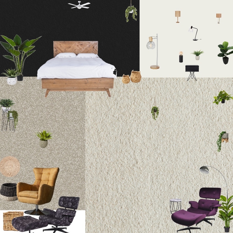 Master Bedroom Interior Design Mood Board by Kelky