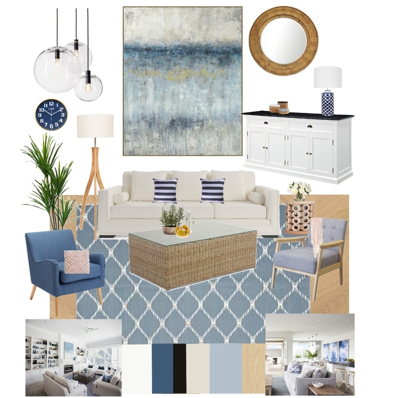 Hamptons Mood Board by jleetj on Style Sourcebook