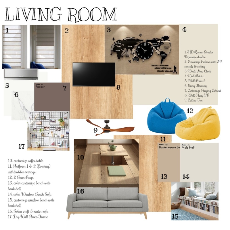 Living Room Mood Board by sysin on Style Sourcebook