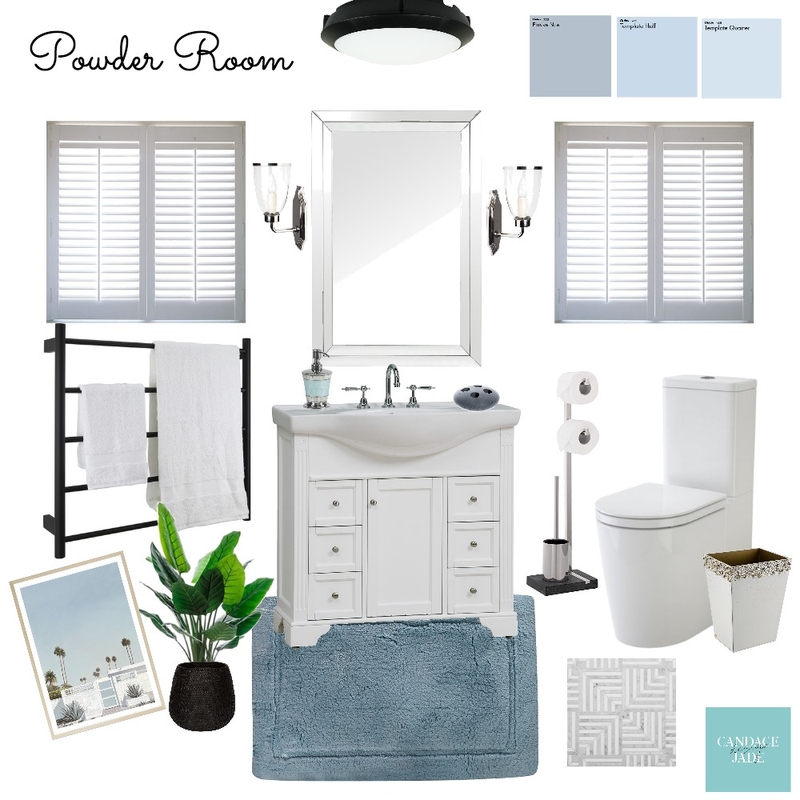 Powder RM Interior Design Mood Board by candacejade Powder RM Interior Design Mood Board by candacejade