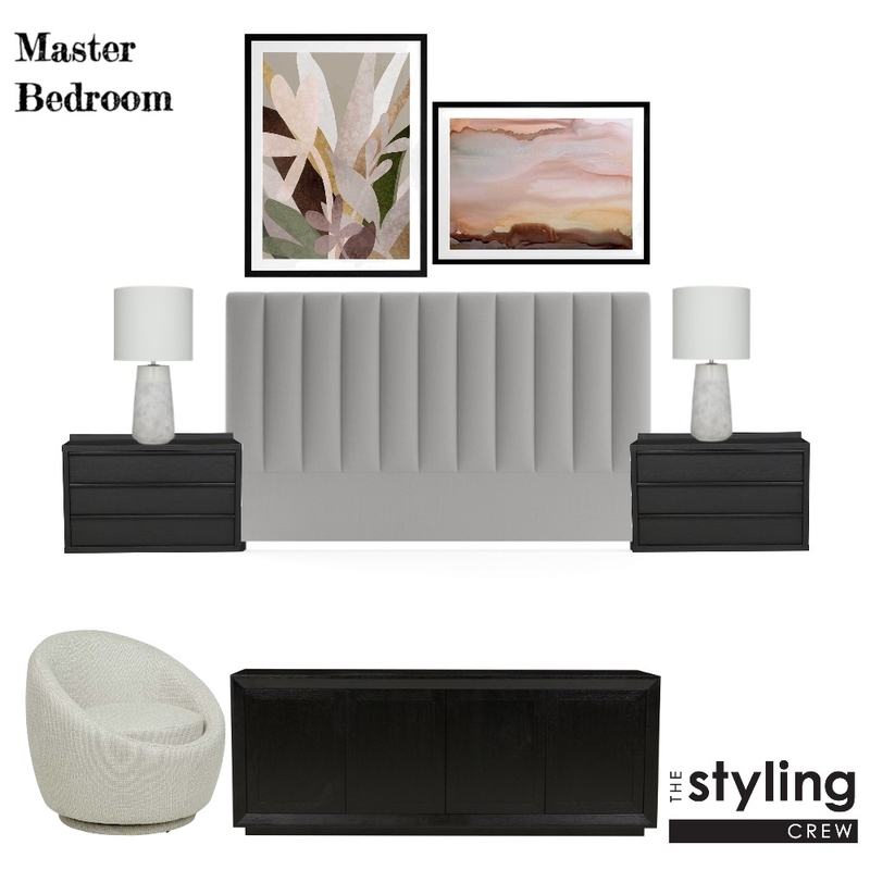 Dawn Bedroom Mood Board by The Styling Crew on Style Sourcebook